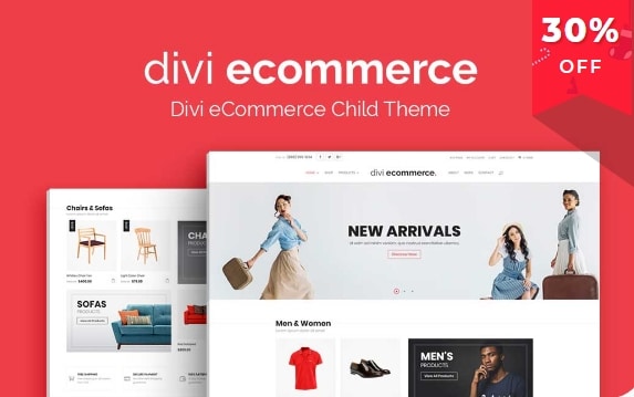 Divi Ecommerce v1.3.5 – Woocommerce Divi 子主题下载